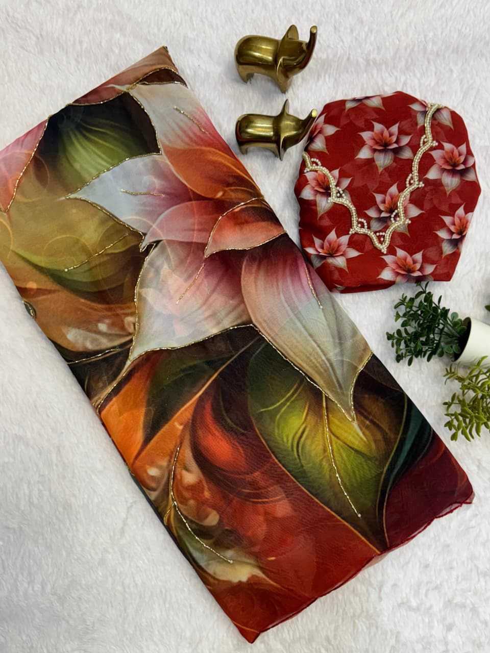 YNF Wholesale Chiffon Printed Sarees  | Surat Manufacturer