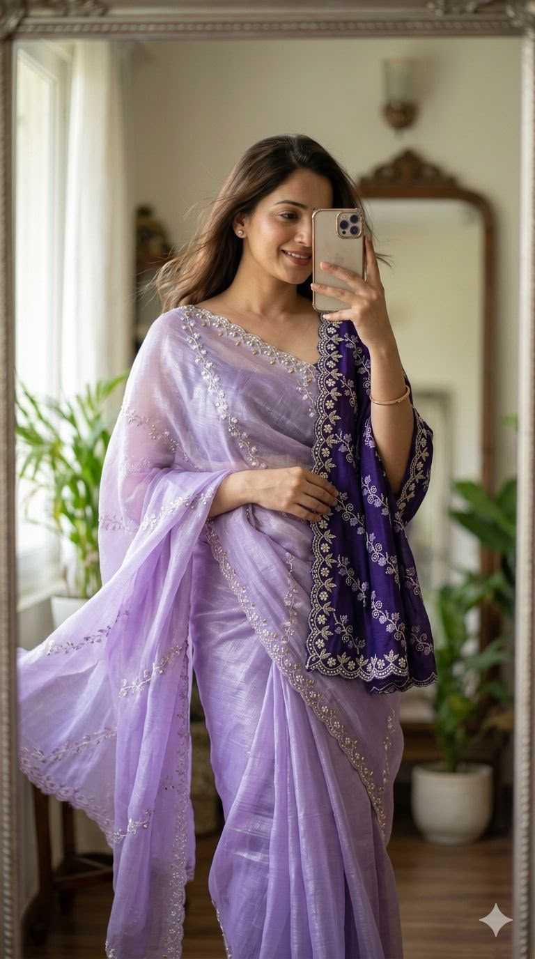 YNF Wholesale Chinon Designer Sarees  | Surat Manufacturer