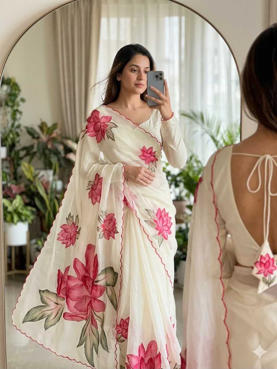 YNF Wholesale Chiffon Printed Sarees  | Surat Manufacturer