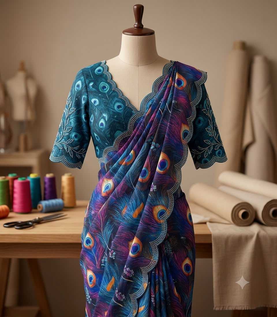 YNF Wholesale Georgette Printed Sarees  | Surat Manufacturer