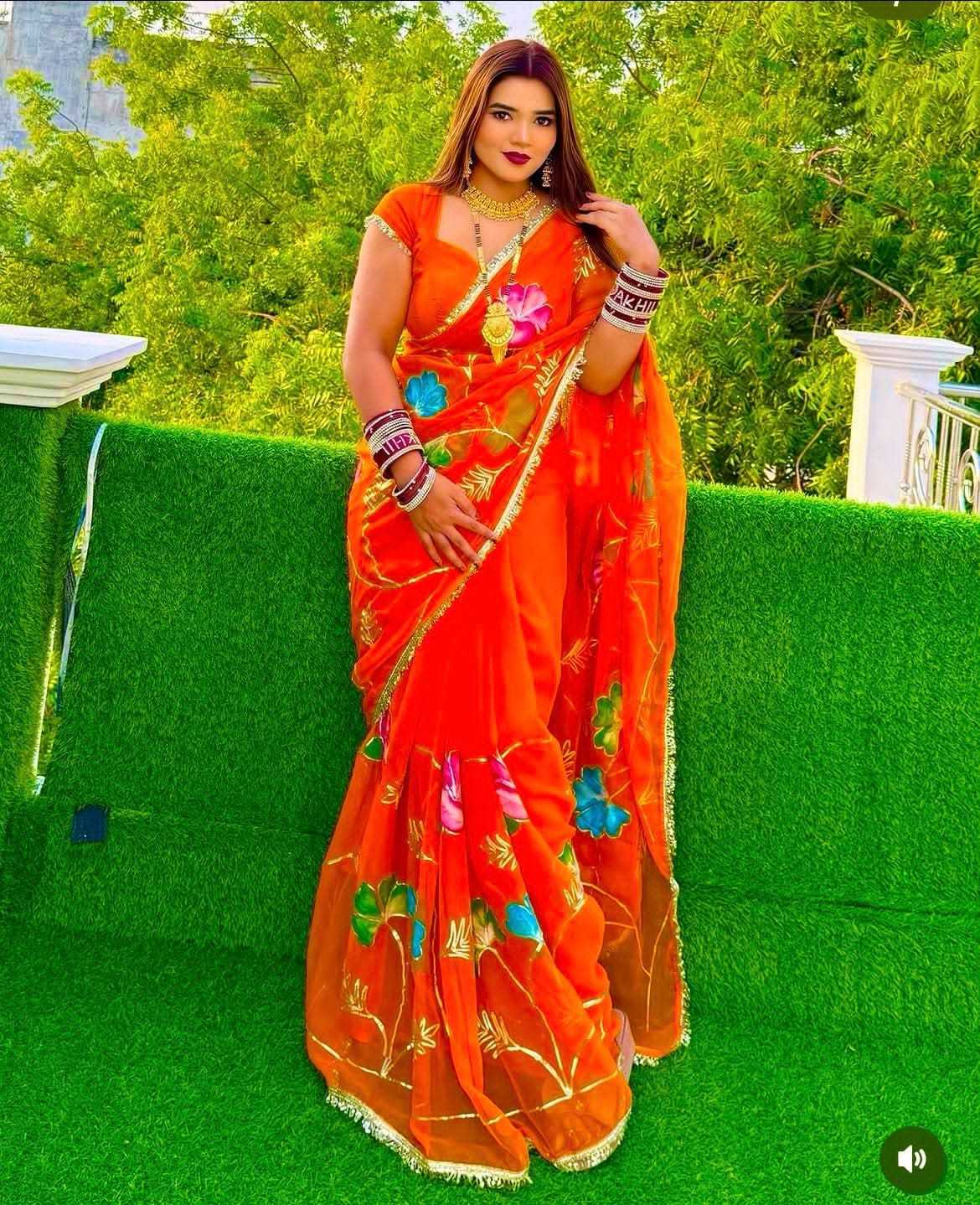 YNF Wholesale Georgette Printed Sarees  | Surat Manufacturer