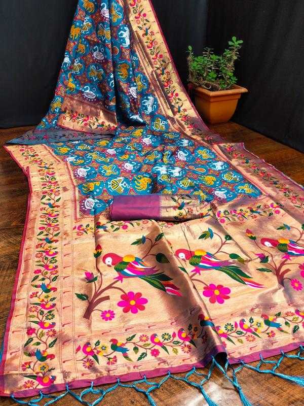 YNF Wholesale Paithani Silk Paithani Sarees  | Surat Manufacturer