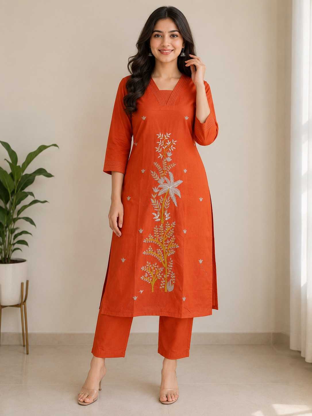 YNF Wholesale Rayon Embroidered Kurtis  | Surat Manufacturer