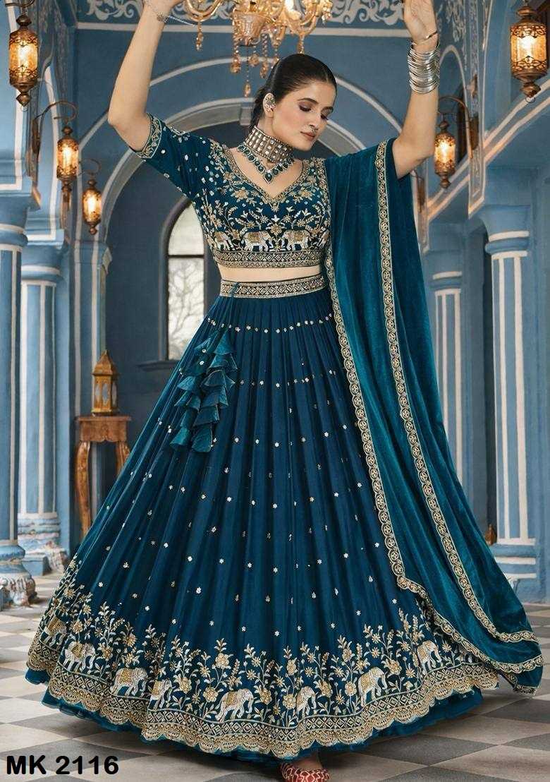YNF Wholesale Vichitra Silk Designer Lehenga  | Surat Manufacturer