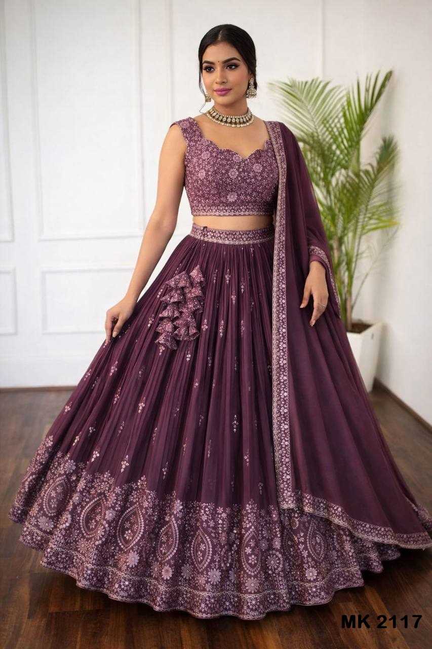 YNF Wholesale Faux Georgette Wedding Lehenga  | Surat Manufacturer