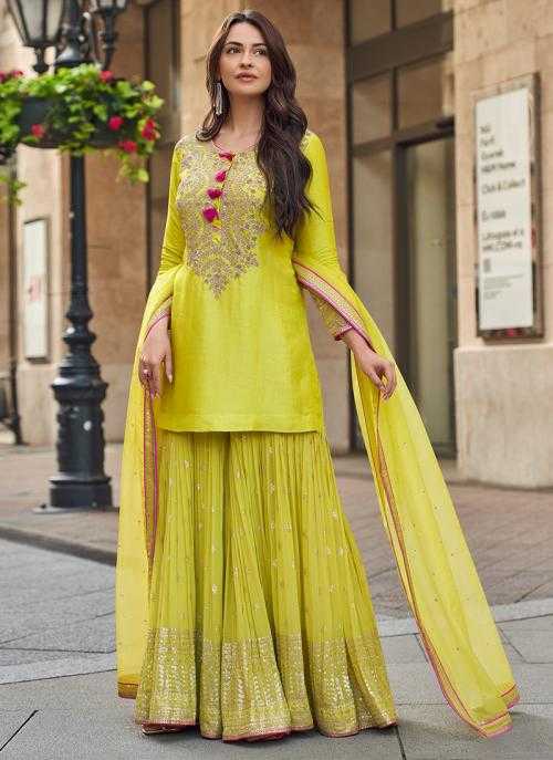 YNF Wholesale Vichitra Silk Designer Kurtis  | Surat Manufacturer