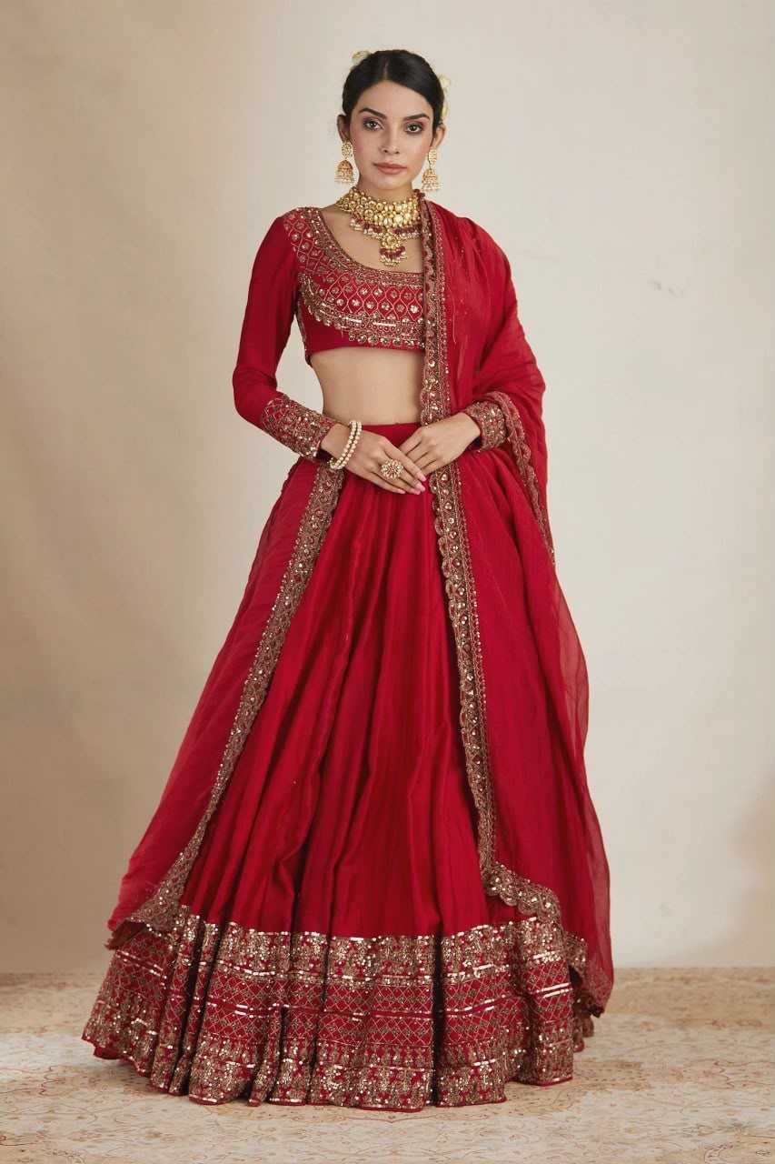 YNF Wholesale Vichitra Silk Silk Lehenga  | Surat Manufacturer