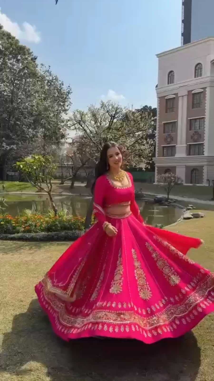 YNF Wholesale Chinon Designer Lehenga  | Surat Manufacturer