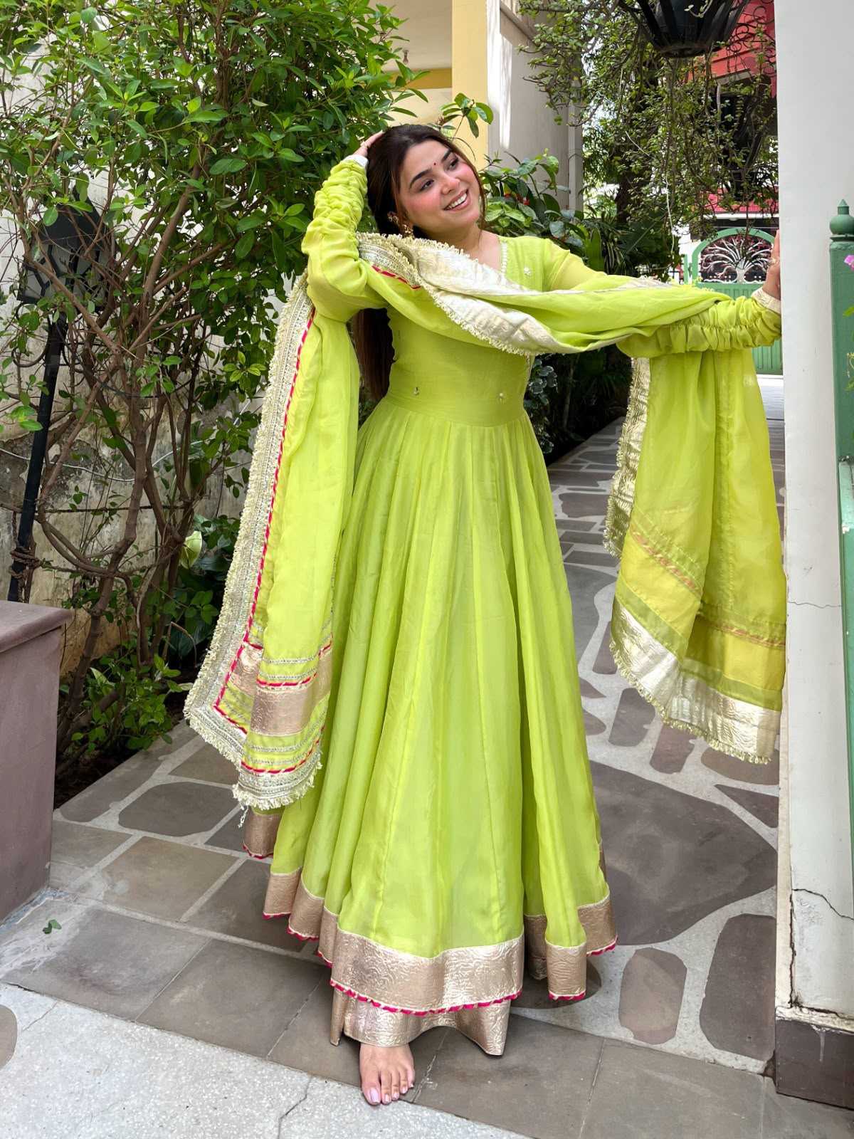 YNF Wholesale Organza Silk Silk Lehenga  | Surat Manufacturer