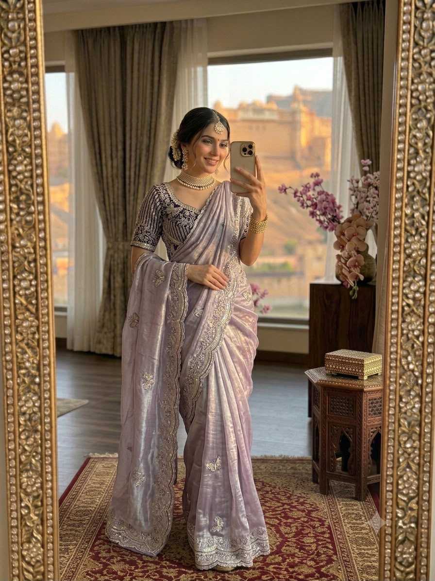 YNF Wholesale Space Silk Designer Silk Sarees  | Surat Manufacturer