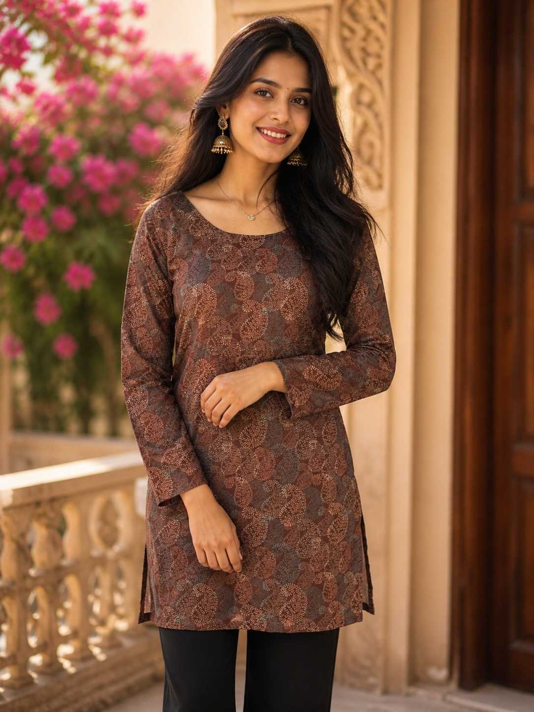 YNF Wholesale Heavy Rayon Short Kurtis  | Surat Manufacturer