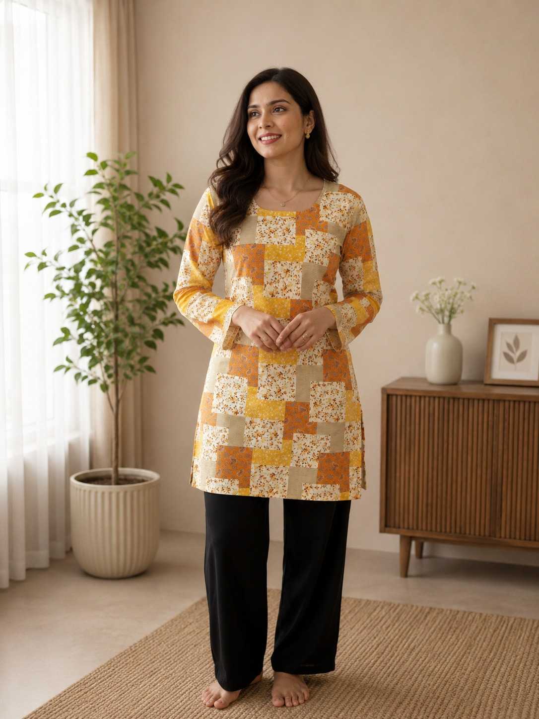 YNF Wholesale Heavy Rayon Short Kurtis  | Surat Manufacturer