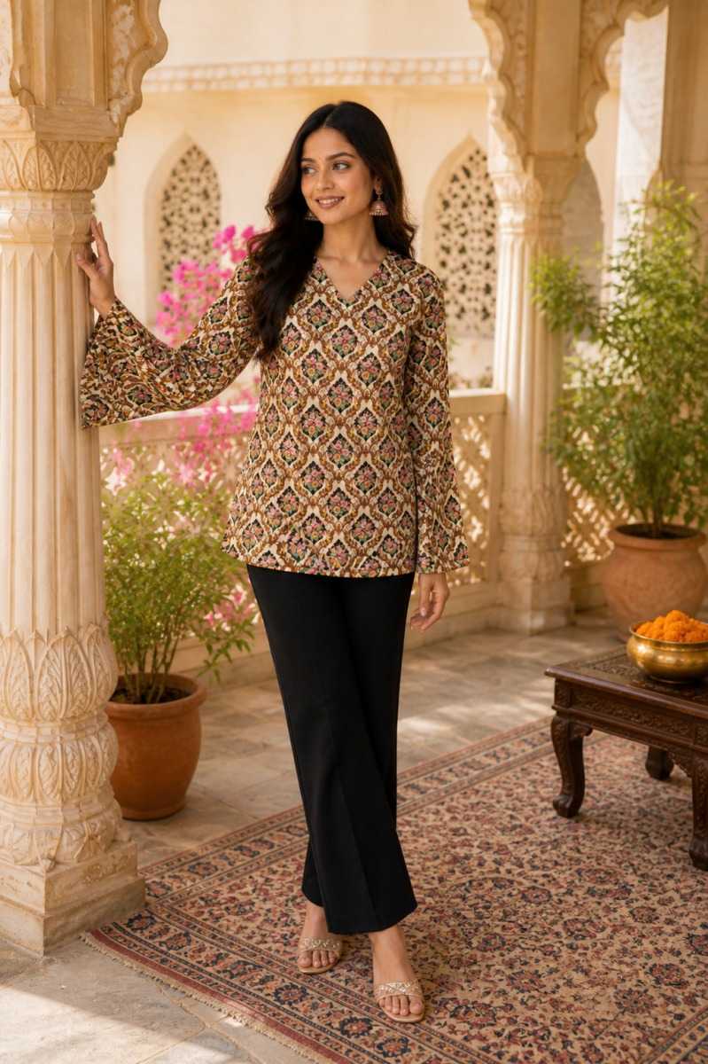 YNF Wholesale Heavy Rayon Short Kurtis  | Surat Manufacturer