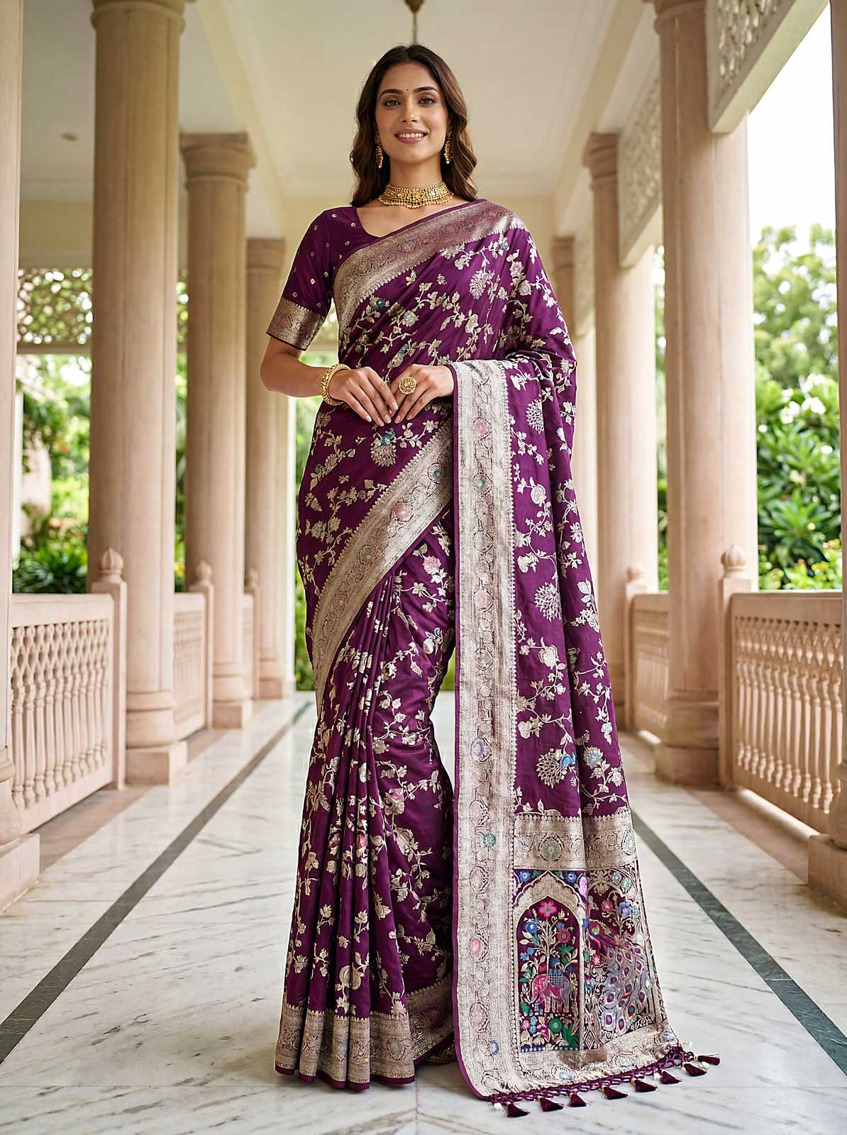 YNF Wholesale Nylon Designer Sarees  | Surat Manufacturer