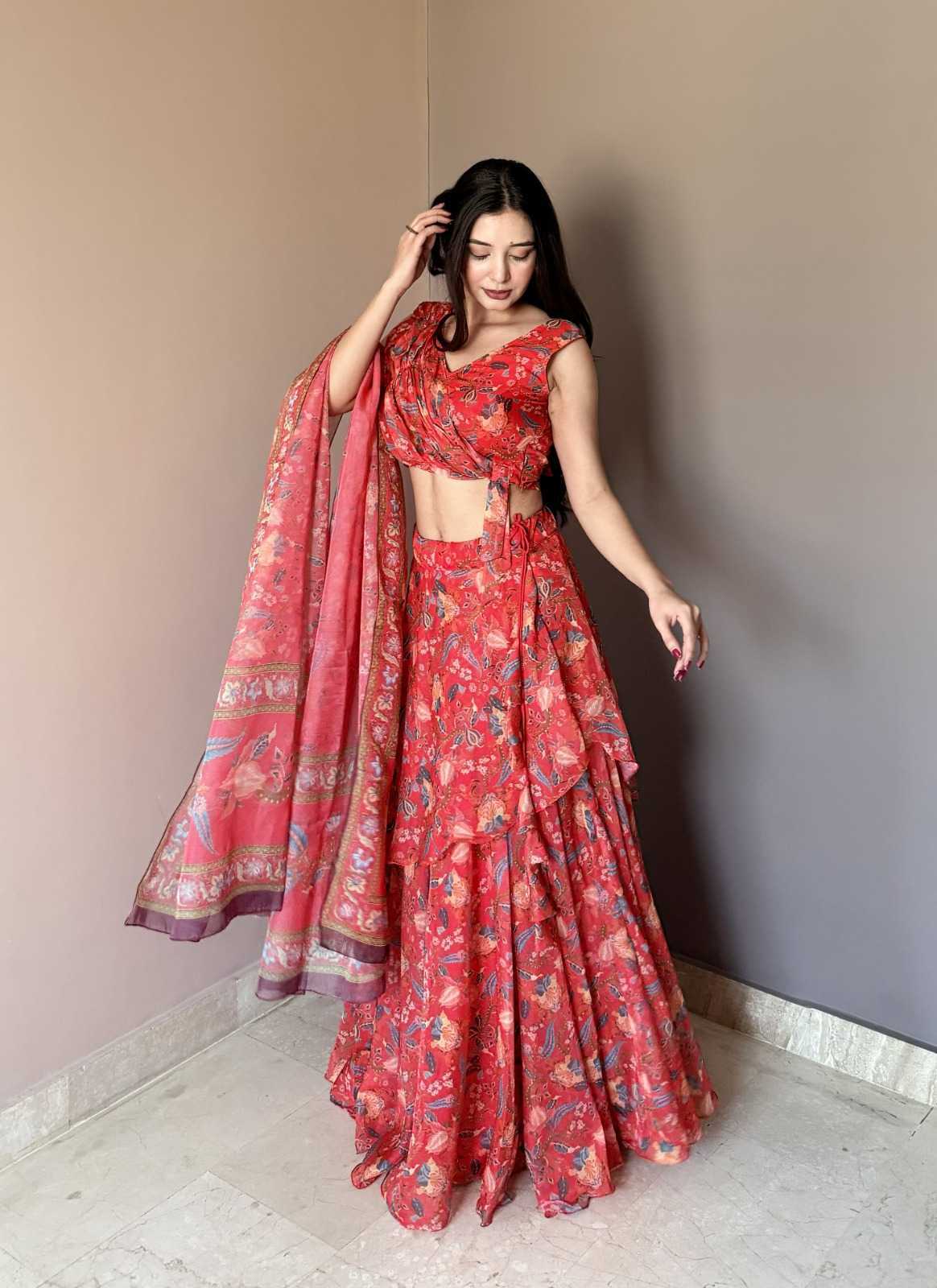 YNF Wholesale Aura Silk Ready To Wear Sarees | Surat Manufacturer