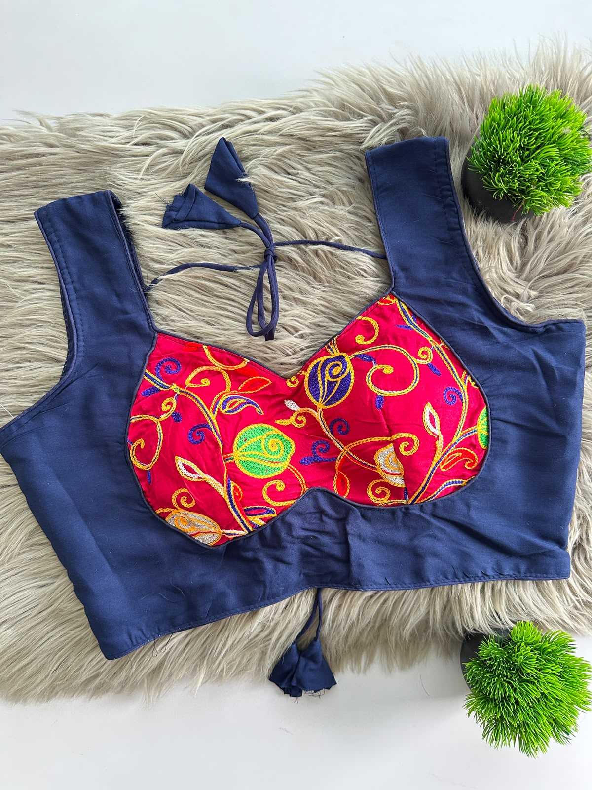 YNF Wholesale Cotton Designer Blouse | Surat Manufacturer