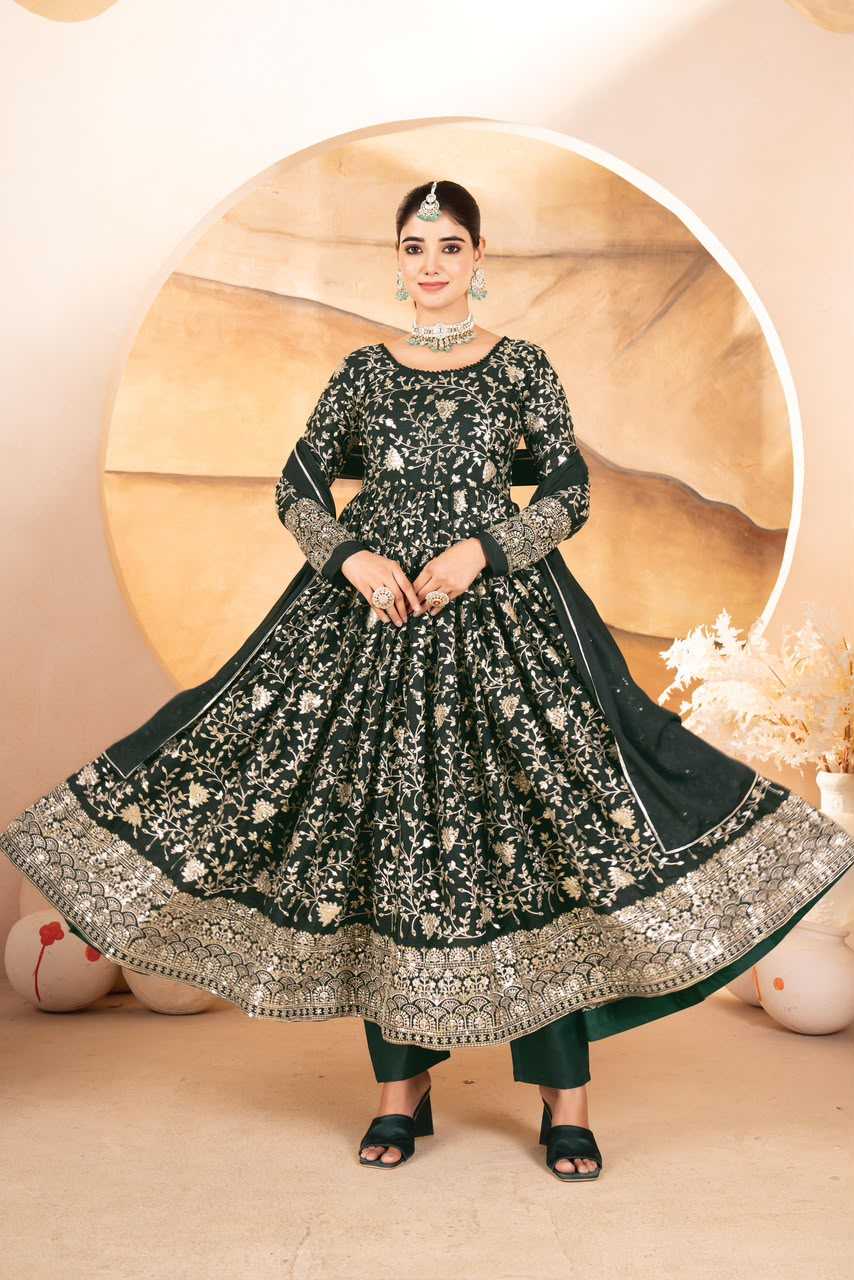 YNF Wholesale Georgette Embroidery Suits  | Surat Manufacturer