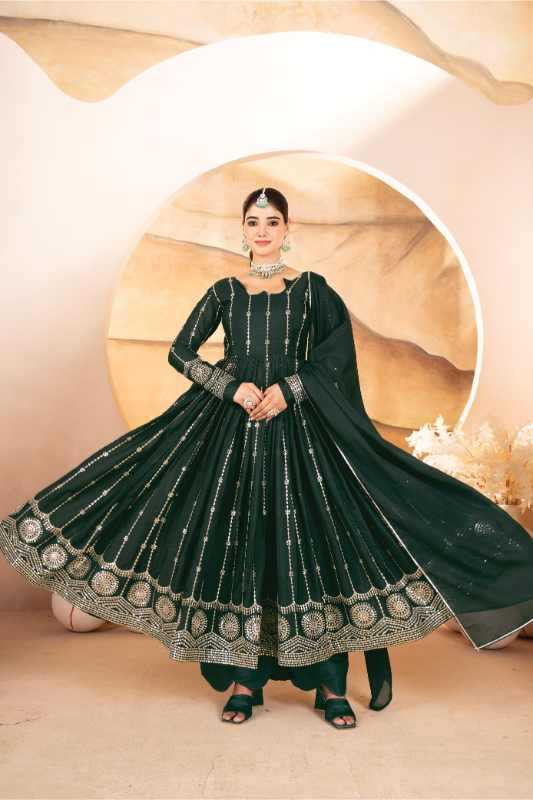 YNF Wholesale Georgette Embroidery Suits KESH104 6139 | Surat Manufacturer