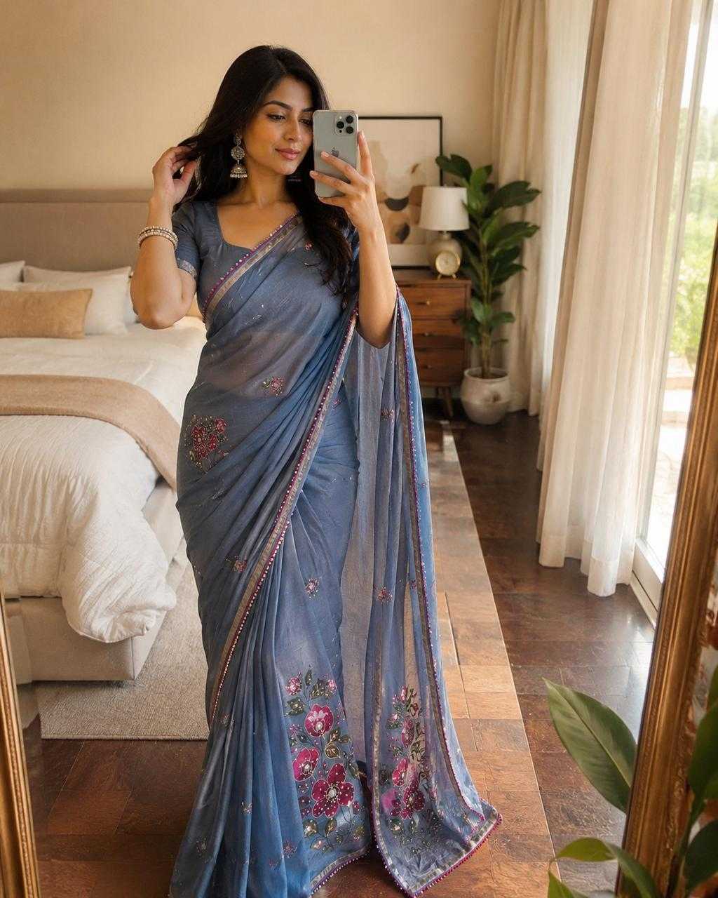 YNF Wholesale Soft Cotton Ready To Wear Sarees KESH115 Palavi | Surat Manufacturer