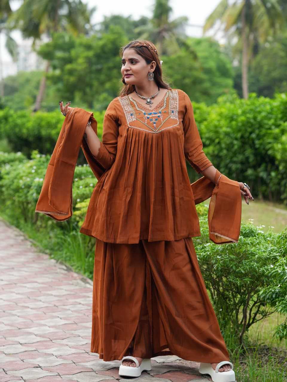 YNF Wholesale Chanderi Cotton Cotton Suits KESH120 33 | Surat Manufacturer