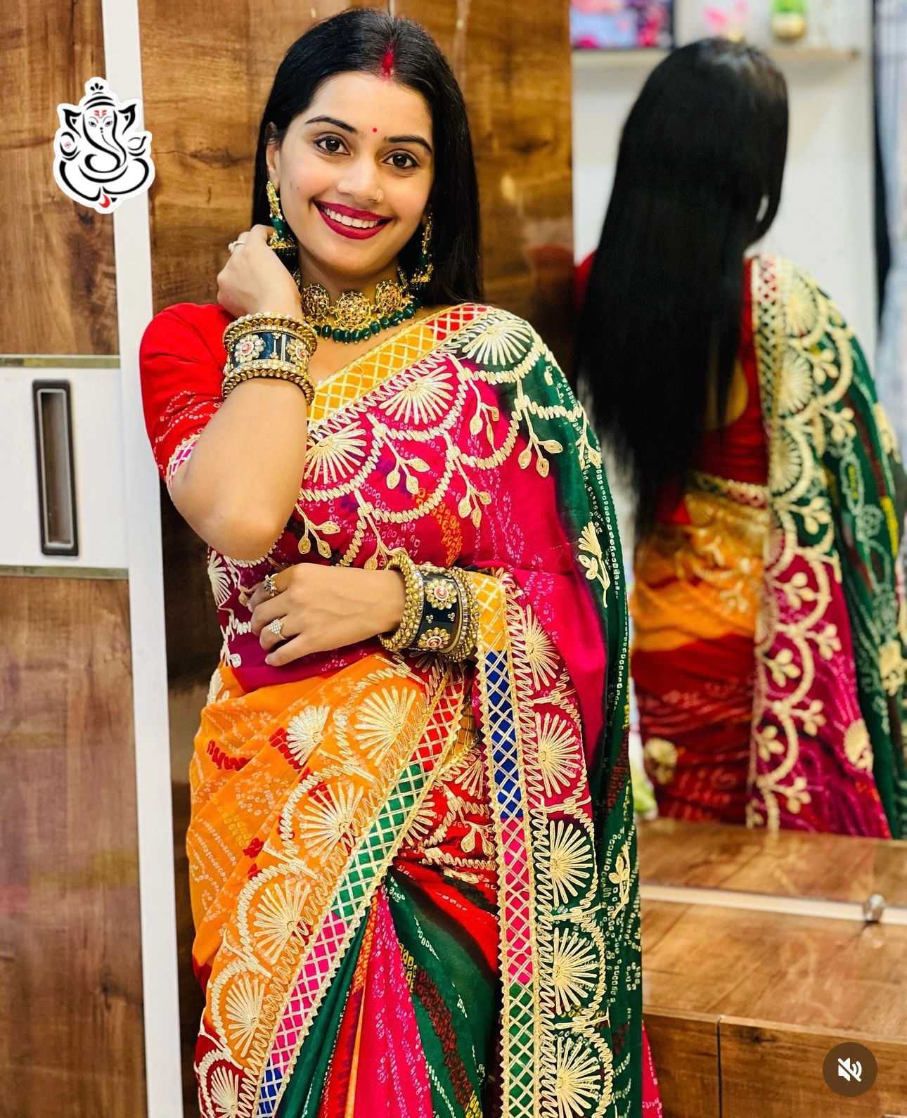 YNF Wholesale Dull Moss Designer Sarees  | Surat Manufacturer