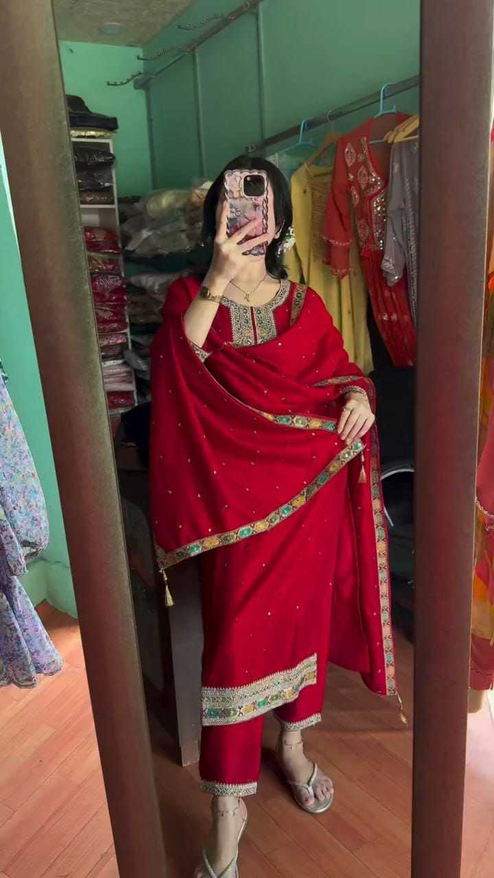YNF Wholesale Chinon Silk Party Wear Silk Sarees  | Surat Manufacturer