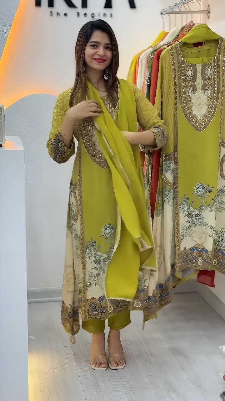 YNF Wholesale Crepe Printed Suits  | Surat Manufacturer