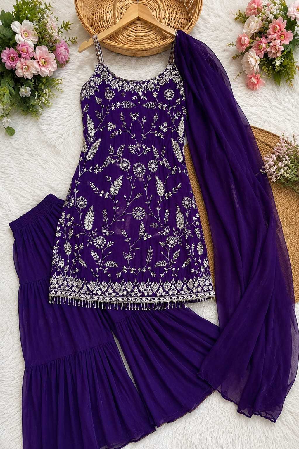 YNF Wholesale Chinon Embroidery Suits  | Surat Manufacturer