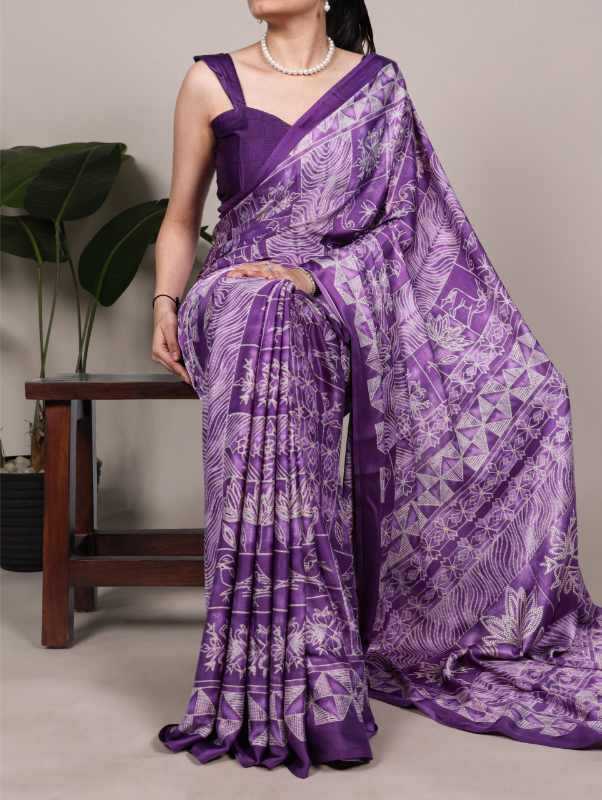 YNF Wholesale Satin Printed Sarees KESH134 7005 | Surat Manufacturer