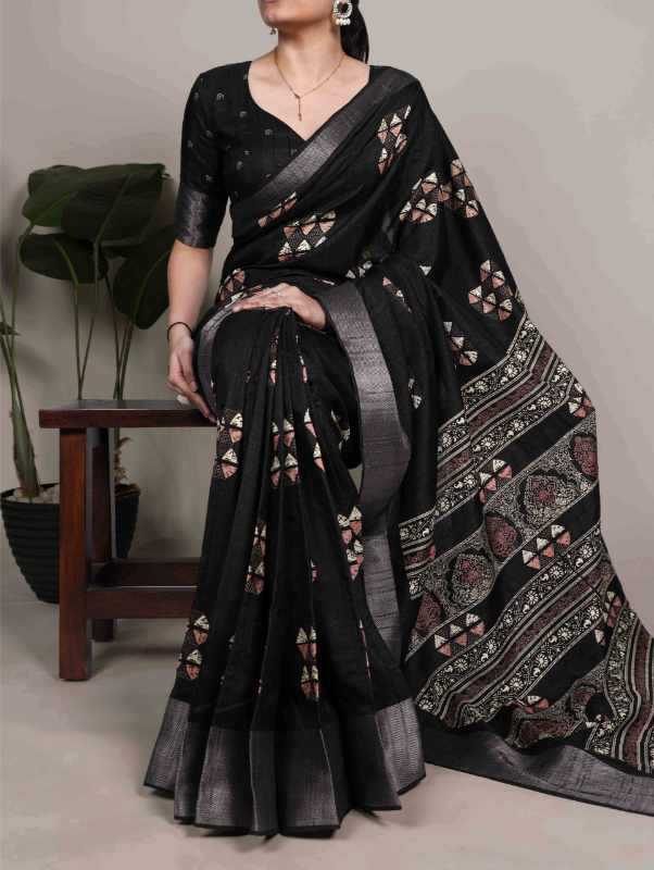 YNF Wholesale Slub Silk Printed Sarees KESH134 7212 | Surat Manufacturer