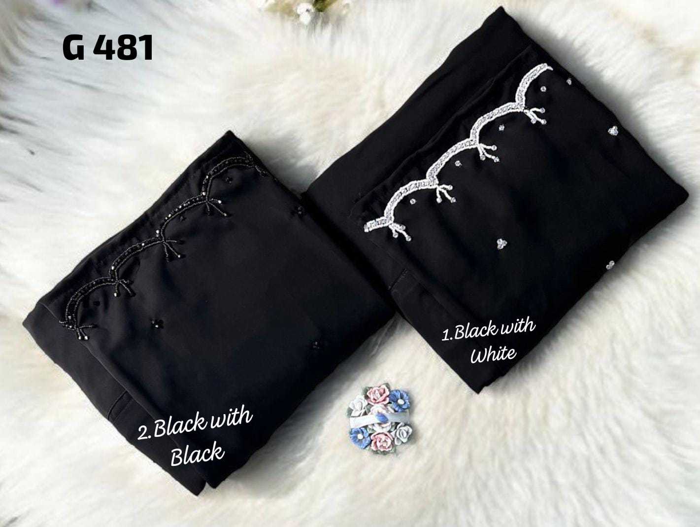 YNF Wholesale Premium Nida Abaya KESH135 481 | Surat Manufacturer