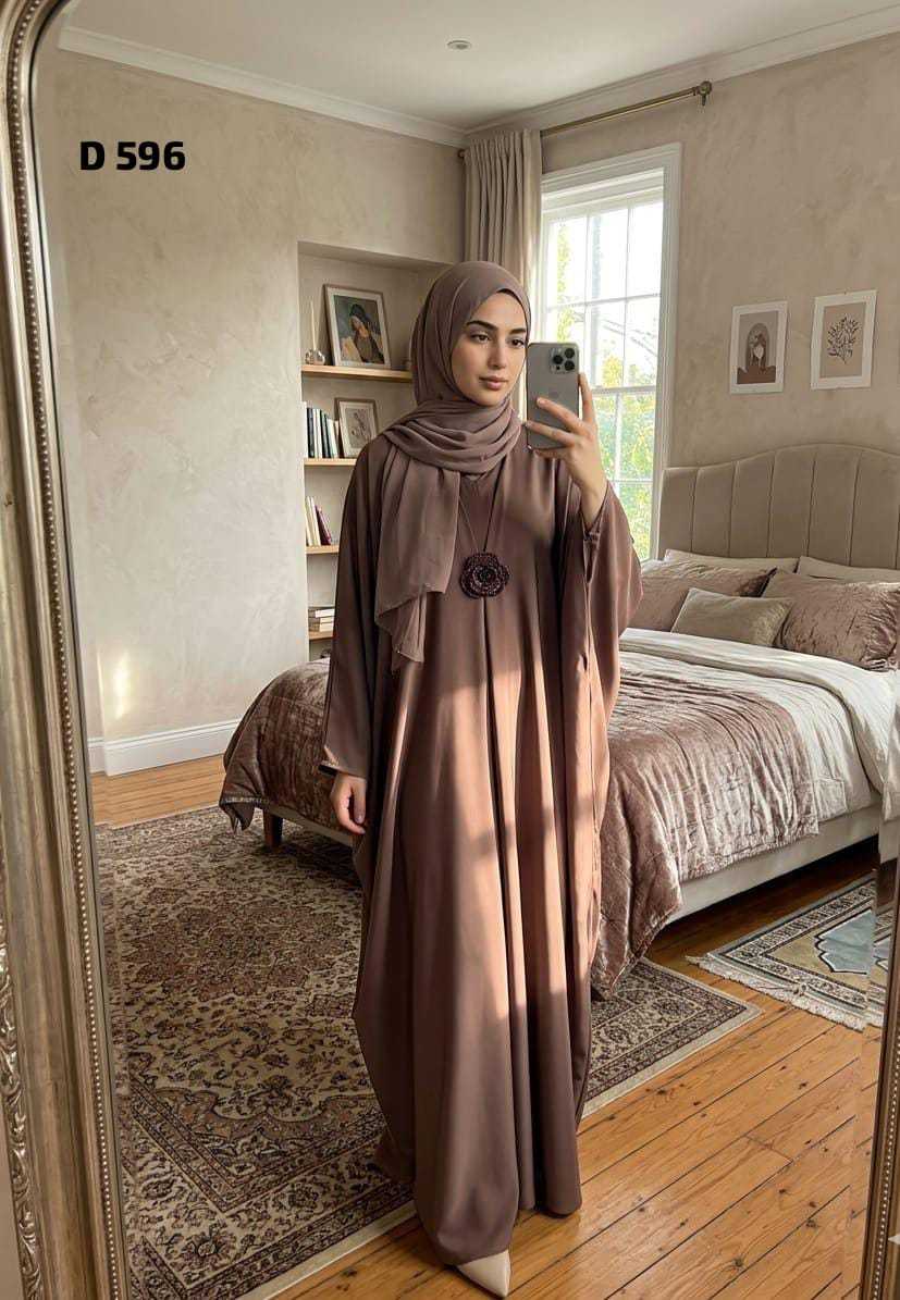 YNF Wholesale Fancy Abaya KESH135 596 | Surat Manufacturer