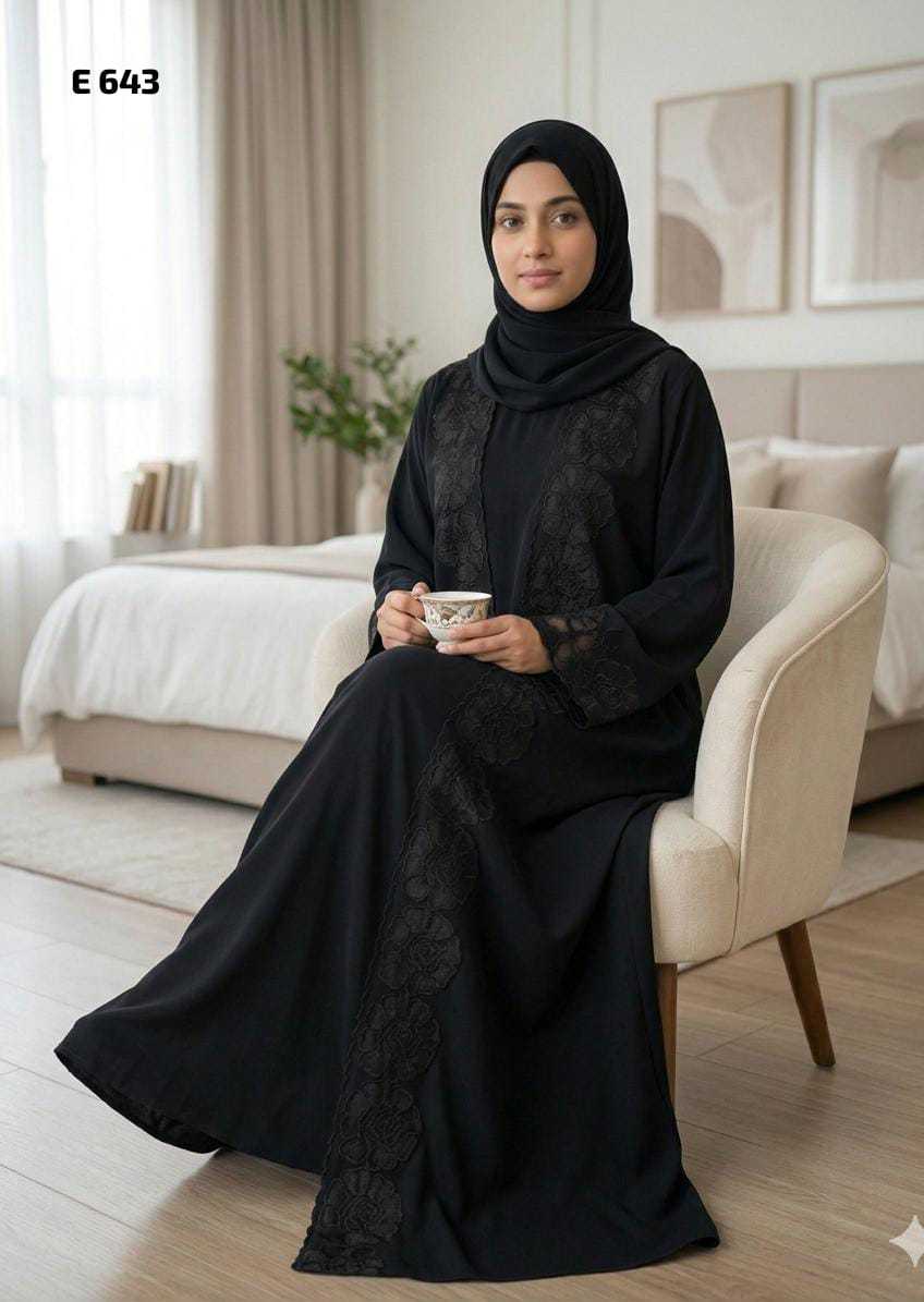 YNF Wholesale Fancy Abaya KESH135 643 | Surat Manufacturer