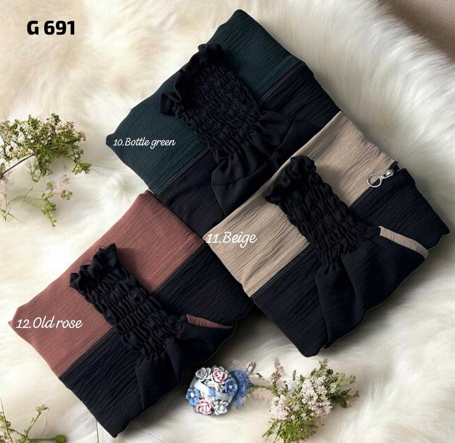 YNF Wholesale Fancy Abaya KESH135 691 | Surat Manufacturer