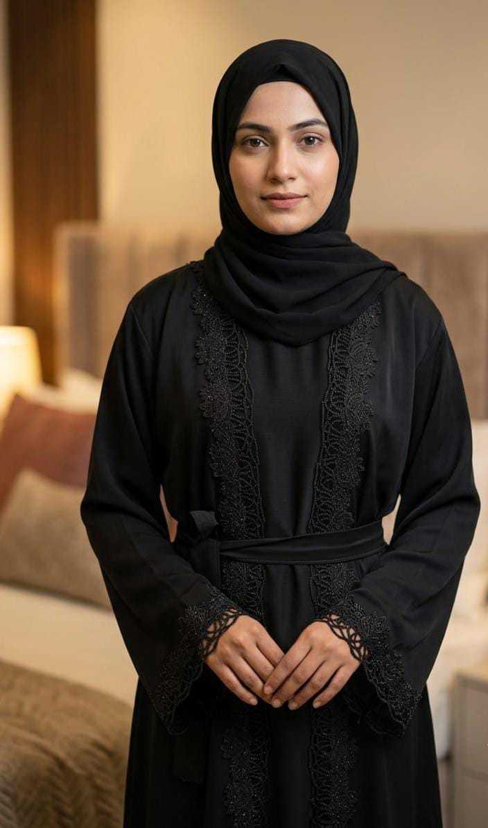 YNF Wholesale Fancy Abaya KESH135 Mahira | Surat Manufacturer