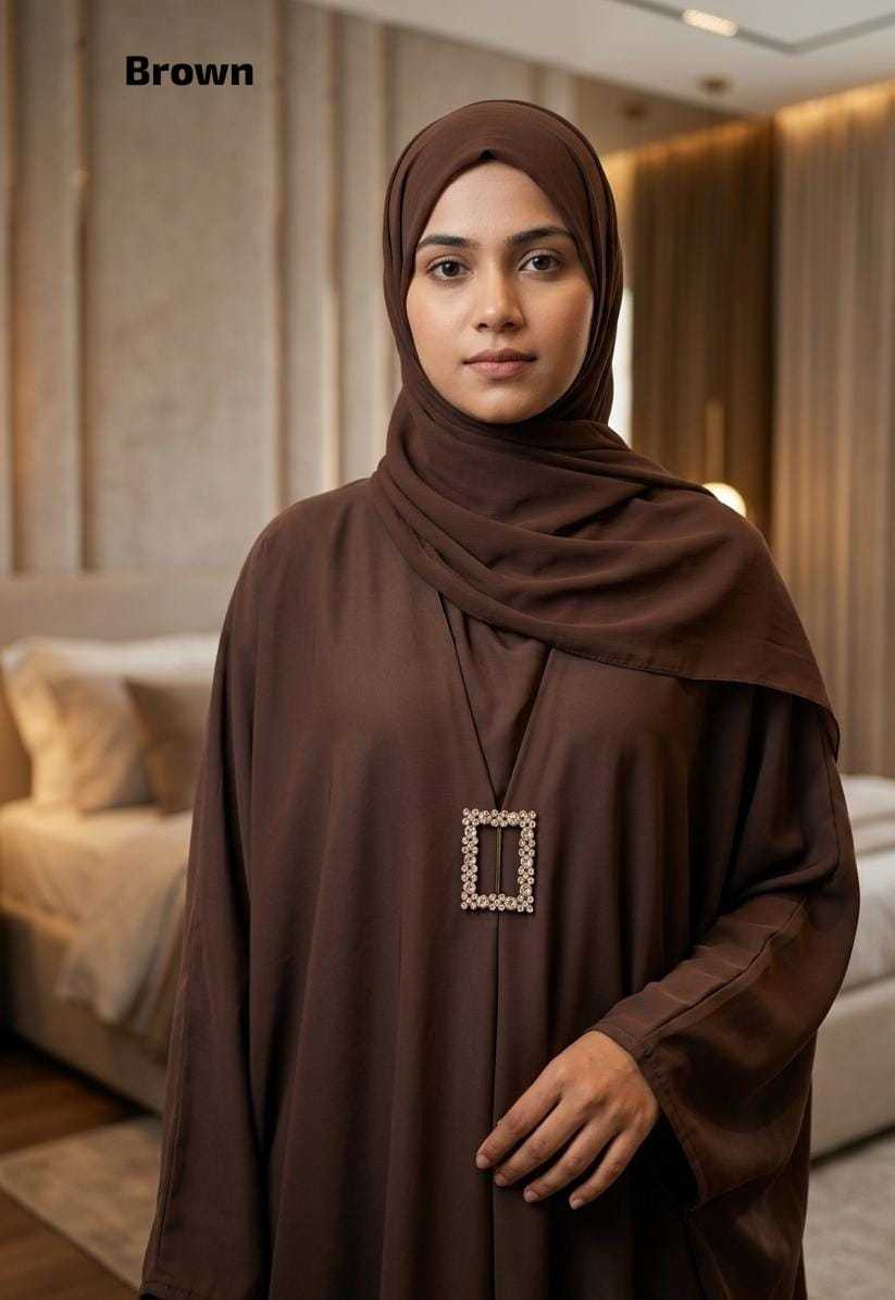 YNF Wholesale Fancy Abaya KESH135 Zainab | Surat Manufacturer