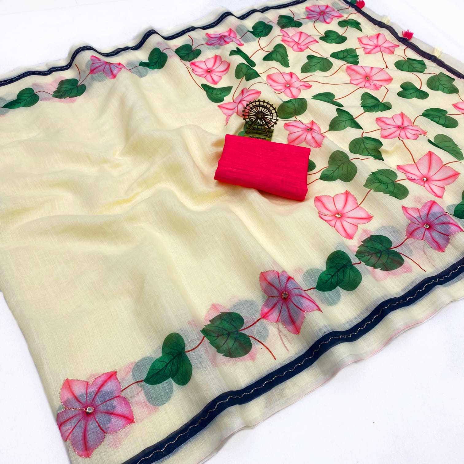 YNF Wholesale Cotton Designer Sarees  | Surat Manufacturer