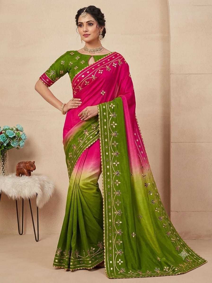 YNF Wholesale Chinon Designer Sarees  | Surat Manufacturer