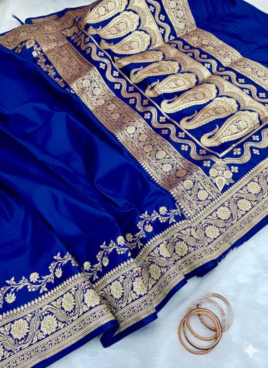 YNF Wholesale Banarasi Soft Silk Zari Border Sarees KESH146 Full | Surat Manufacturer