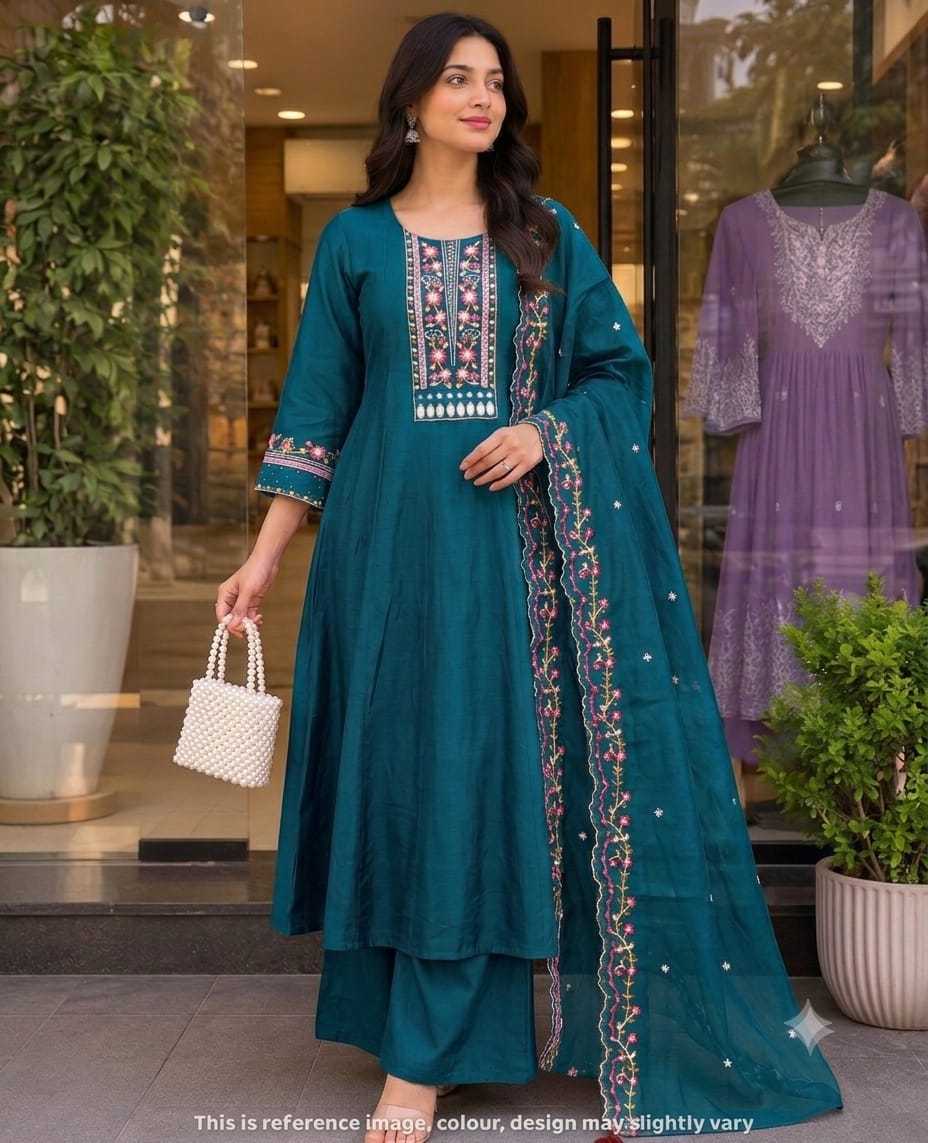 YNF Wholesale Silk Anarkali Kurtis KESH147 Abhinandini | Surat Manufacturer