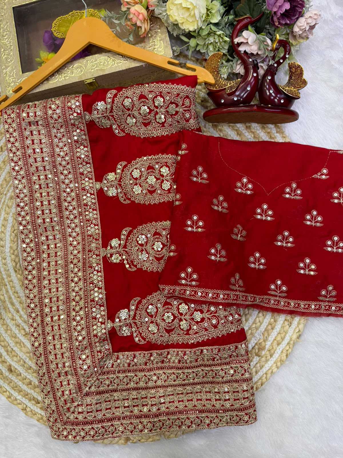 YNF Wholesale Vichitra Silk Party Wear Silk Sarees  | Surat Manufacturer