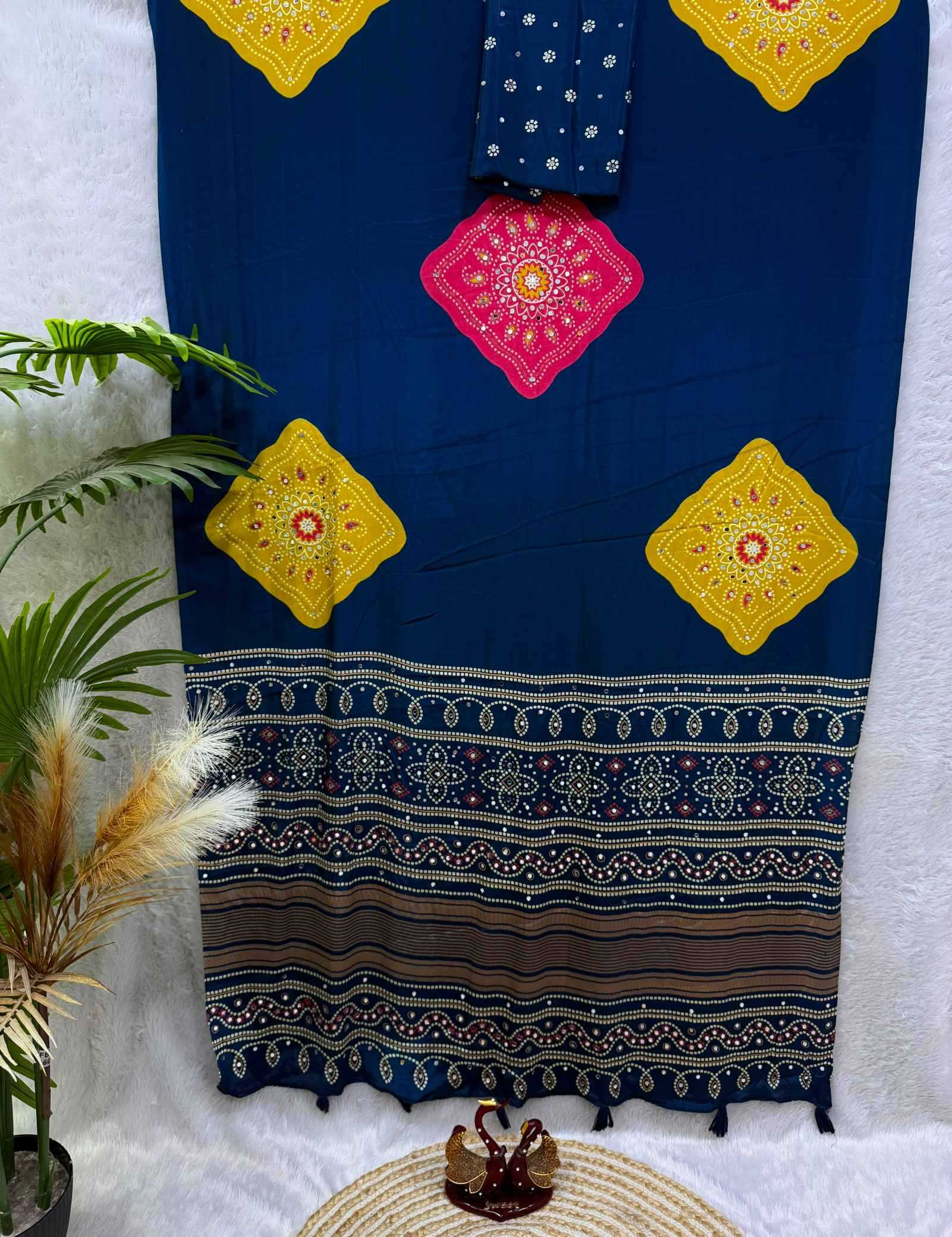 YNF Wholesale Satin Printed Sarees  | Surat Manufacturer
