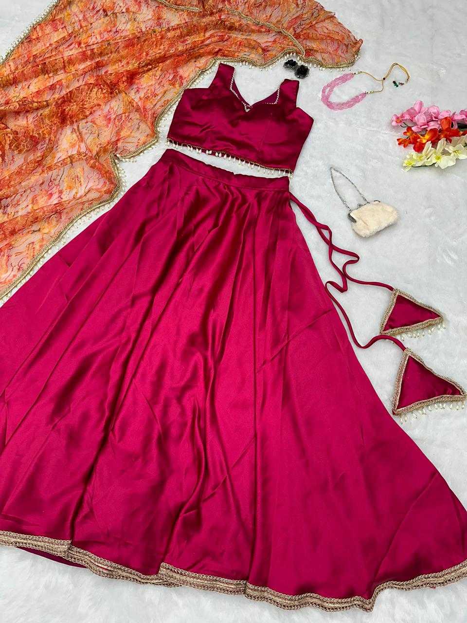 YNF Wholesale Satin Silk Designer Lehenga KESH154 189 | Surat Manufacturer