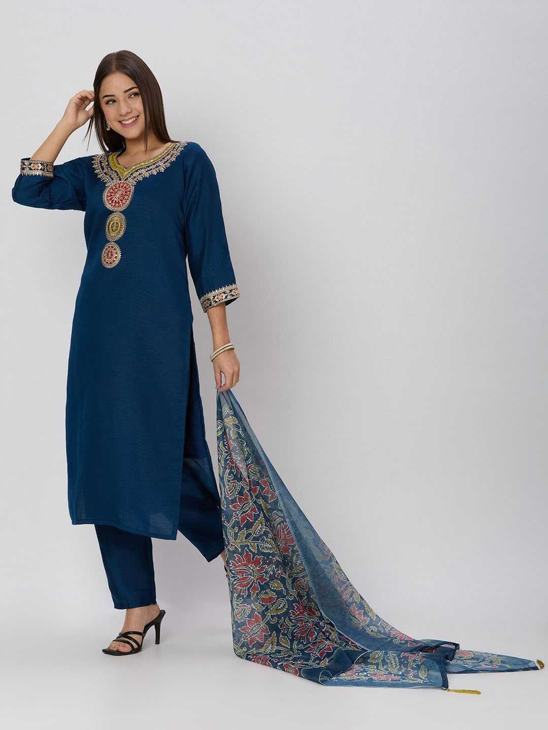 YNF Wholesale Silk Party Wear Kurtis  | Surat Manufacturer
