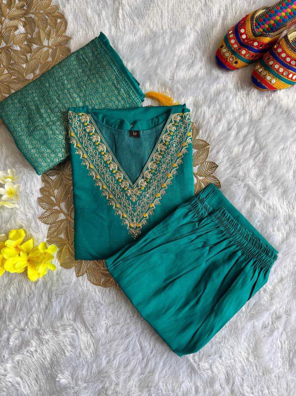 YNF Wholesale Heavy Roman Silk Ladies Kurti  | Surat Manufacturer
