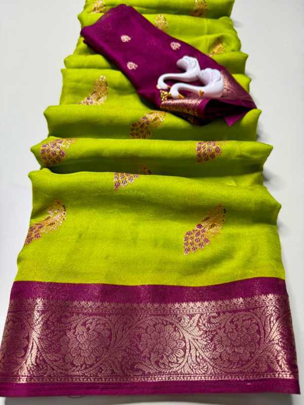 YNF Wholesale Jacquard Jacquard Saree KESH161 Lling | Surat Manufacturer