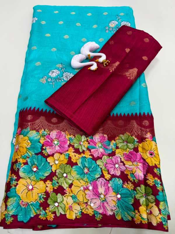 YNF Wholesale Crepe Butta Sarees KESH161 Prem | Surat Manufacturer
