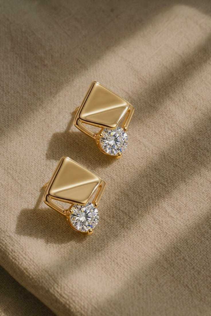YNF Wholesale Brass Fancy Earrings  | Surat Manufacturer