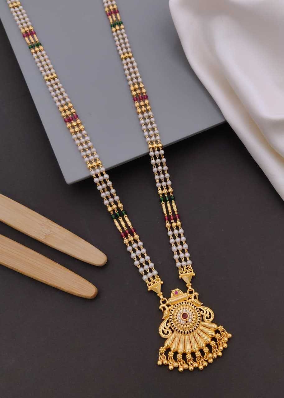 YNF Wholesale Brass Fancy Mala Necklaces  | Surat Manufacturer