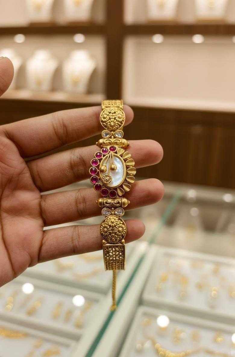 YNF Wholesale Brass Golden Bracelet  | Surat Manufacturer